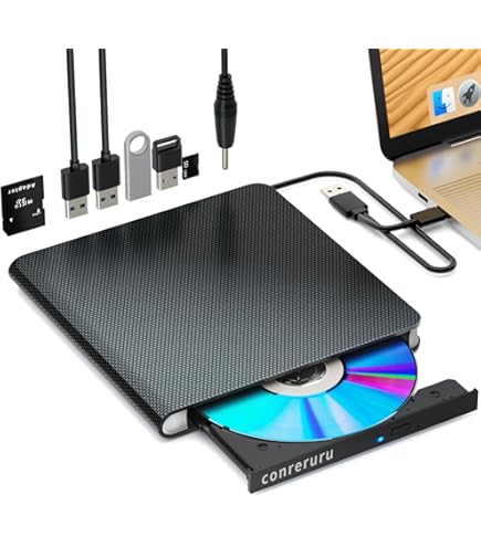 Amazon.co.jp: ROOFULL 外付けCD/DVDドライブ Mac用 USB 3.0